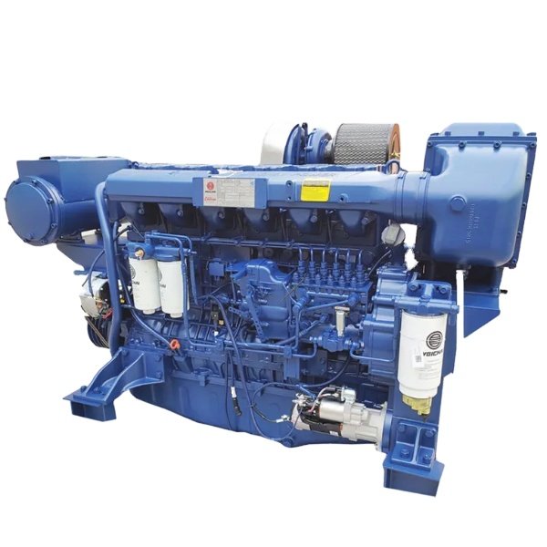 In Stock Inboard Boat 500hp Weichai Wp12 Marine Diesel Engine Wp12c500-21
